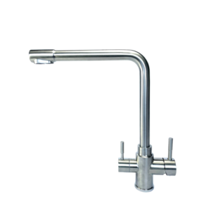 baterie cu 3 cai silver satin